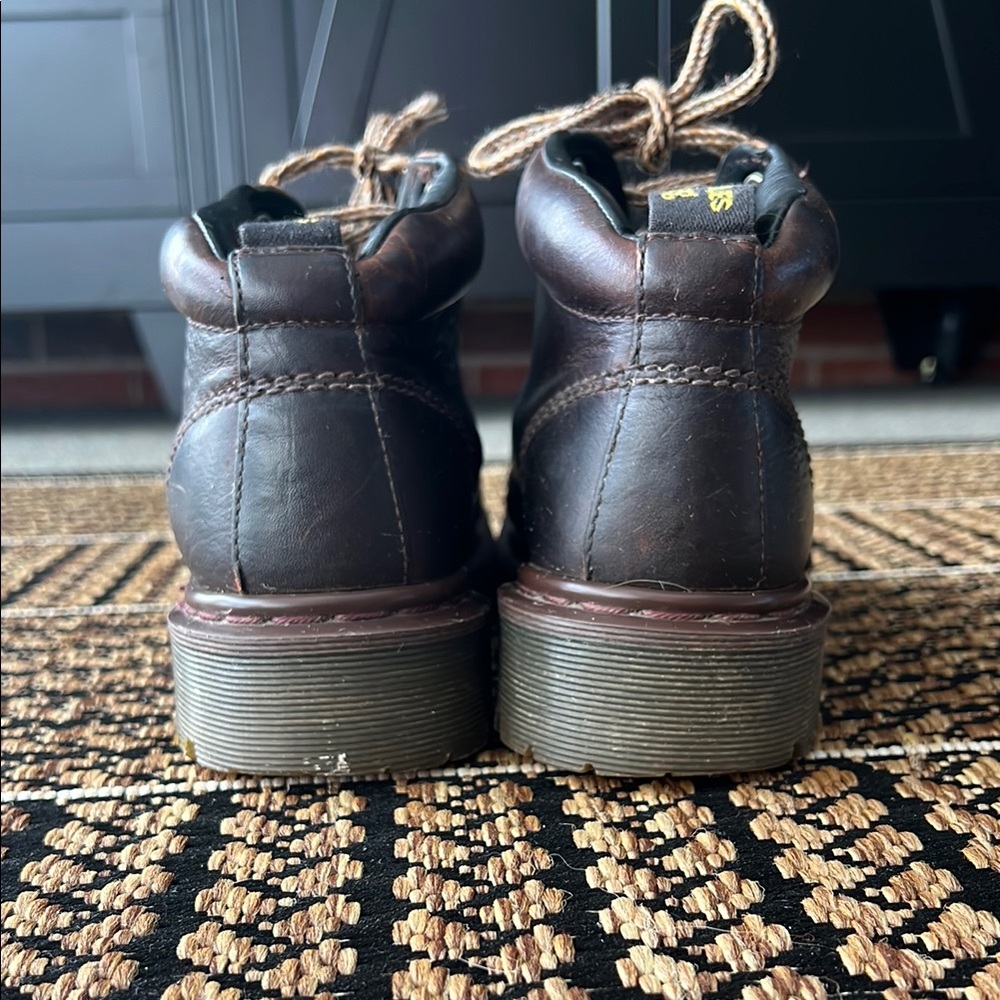 Dr. Martens Brown Leather Boots - Made in England - Picture 2 of 6